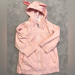 ⭐️5/$25⭐️ Cat & Jack Girls 2T Pink Bunny Rain Coat Jacket